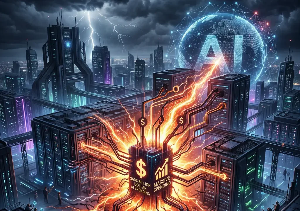 Big Tech Faces Energy Shock Test Over Massive $635 Billion Dollar AI Spending