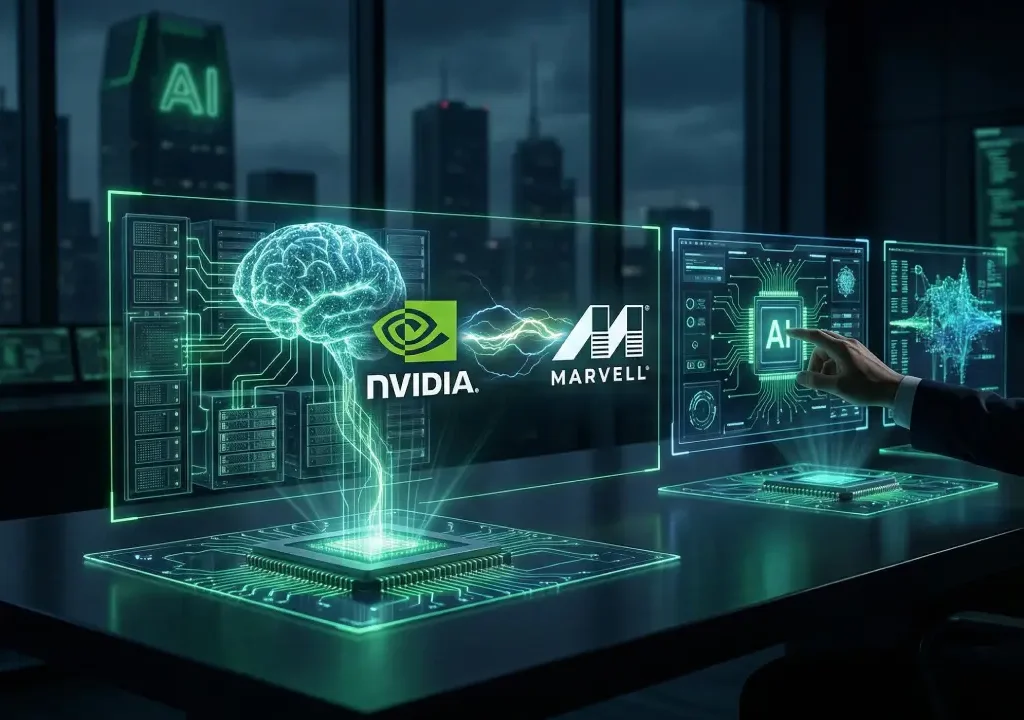 Nvidia Invests $2 Billion Dollars in Marvell as AI Adoption Intensifies Competition