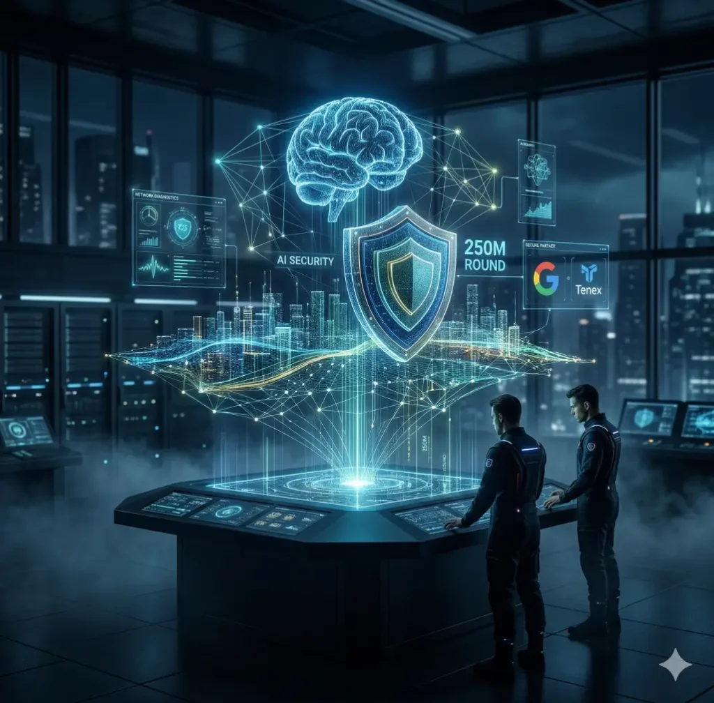 tenex ai security 250 million funding google backed 2026
