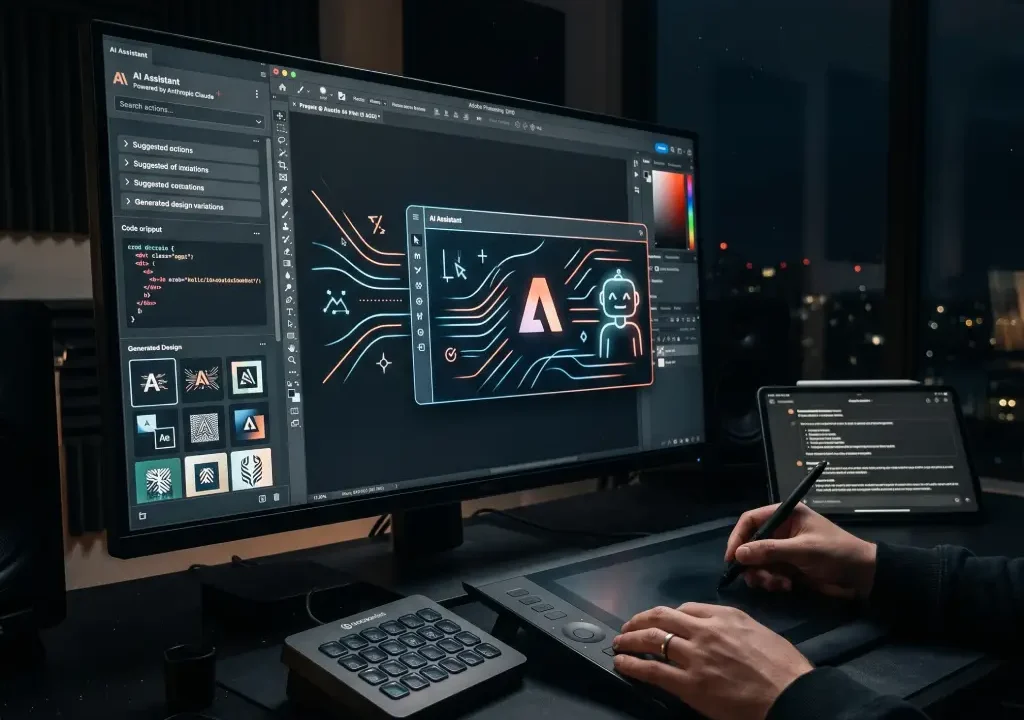 Adobe Launches AI Assistant for Creative Tools with Support for Anthropic Claude