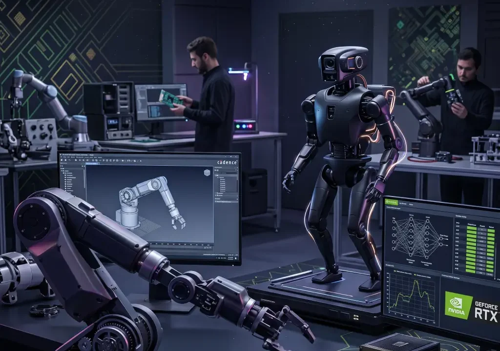 Cadence and Nvidia Collaborate to Develop Advanced AI for Robotics