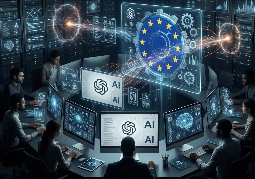 EU Commission DSA investigation targeting OpenAI ChatGPT