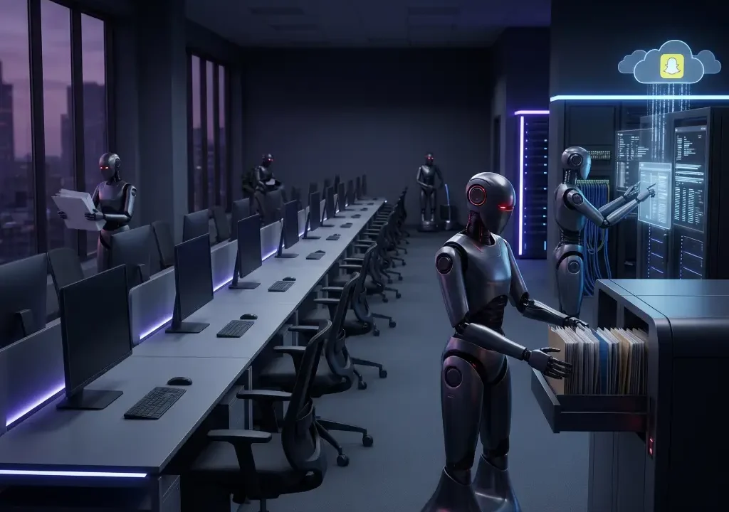 Snapchat Owner Cuts 1000 Jobs as AI Takes Over Repetitive Work