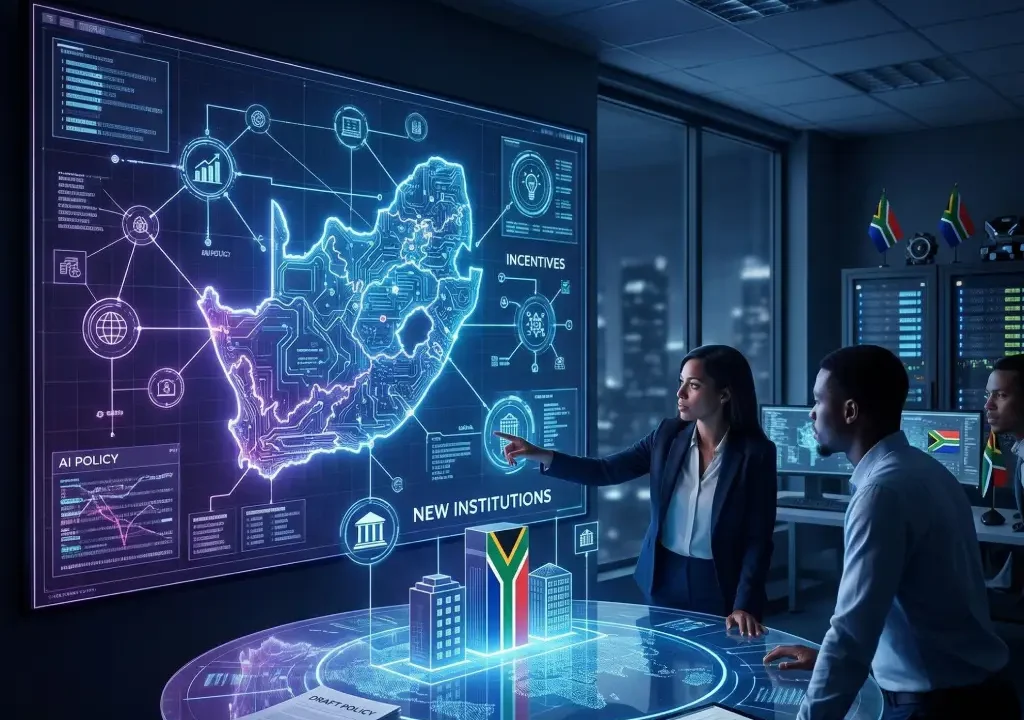 South Africa AI policy framework document launch